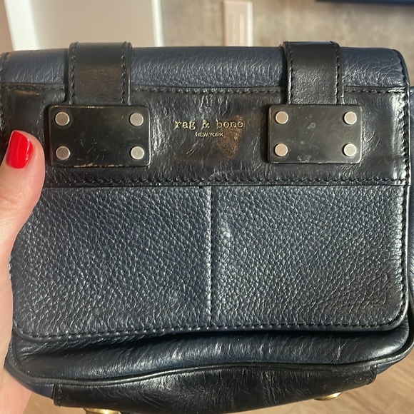 Rag & Bone black and navy purse - Picture 3 of 3